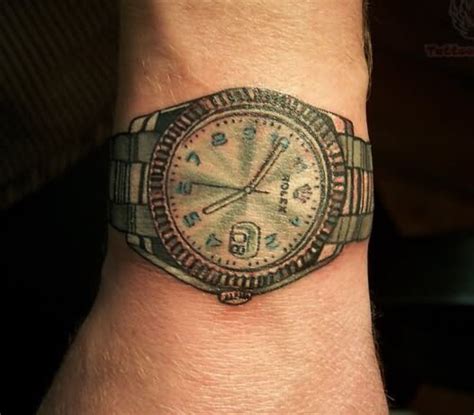 rolex neck tattoo|rolex wrist tattoos.